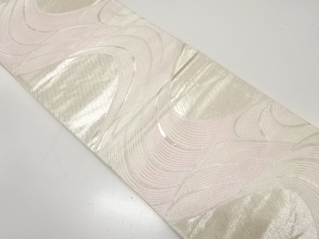 JAPANESE KIMONO / ANTIQUE FUKURO OBI / SILK / WOVEN STREAM